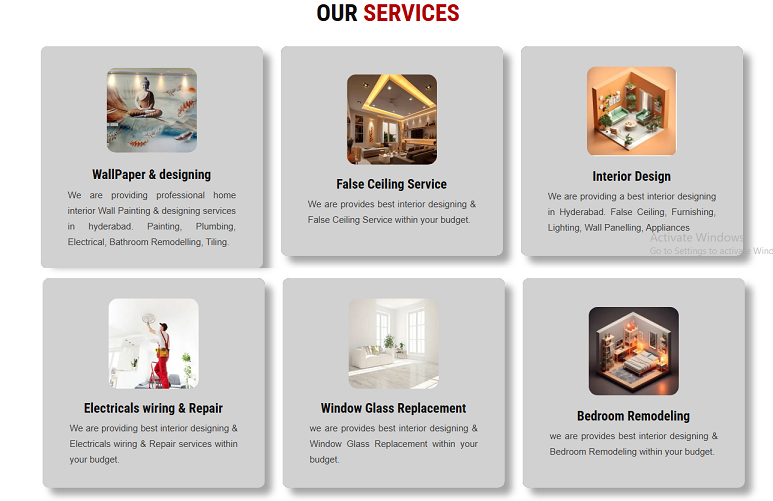 website development