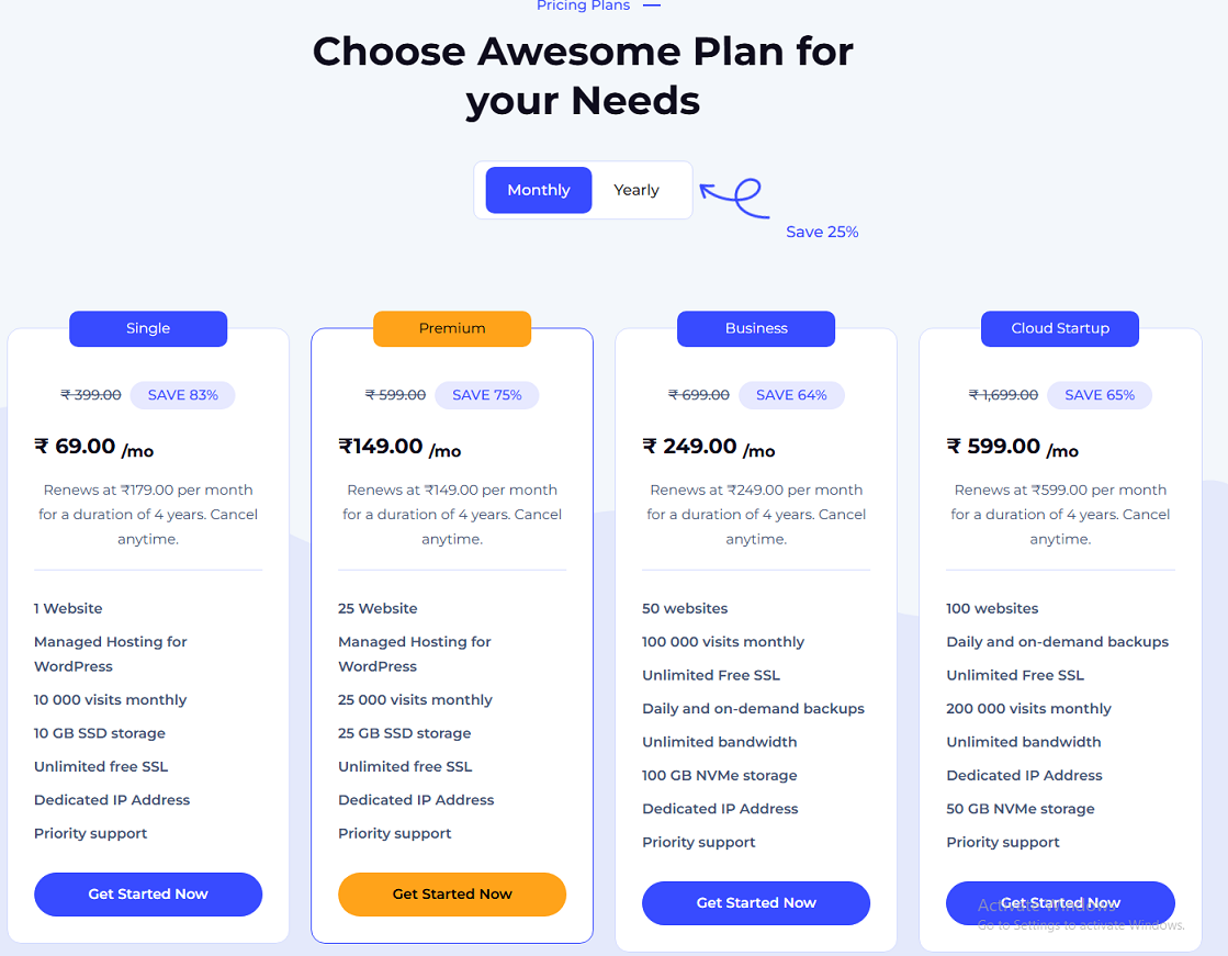 website development