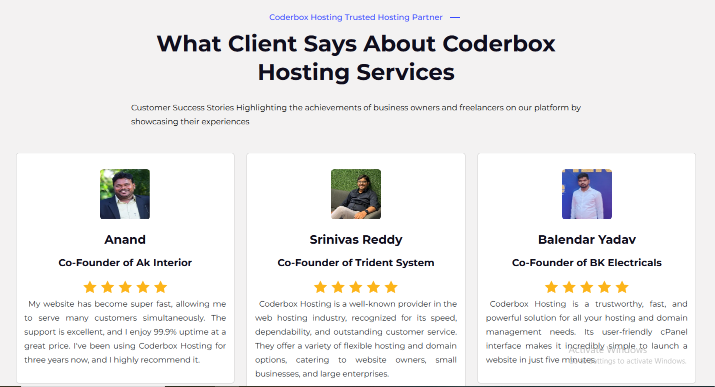 website development